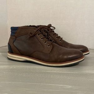 Boys high top dress shoes/loafer boots.